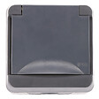 MC KENZIE - Prise 16A+t etanche ip55 saillie liberty - Anthracite - vignette