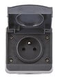 MC KENZIE - Prise 16A+t etanche ip55 saillie liberty - Anthracite - vignette