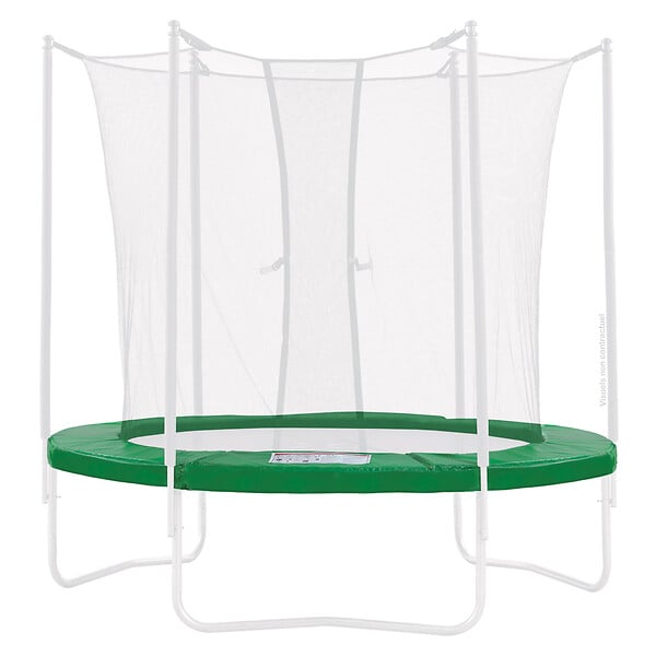 KANGUI - KANGUI Coussin de protection vert pour trampoline Ø 360 cm - large