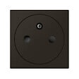 LEGRAND - mosaic prise de courant surface 2p+t bornes auto composable noir mat - vignette