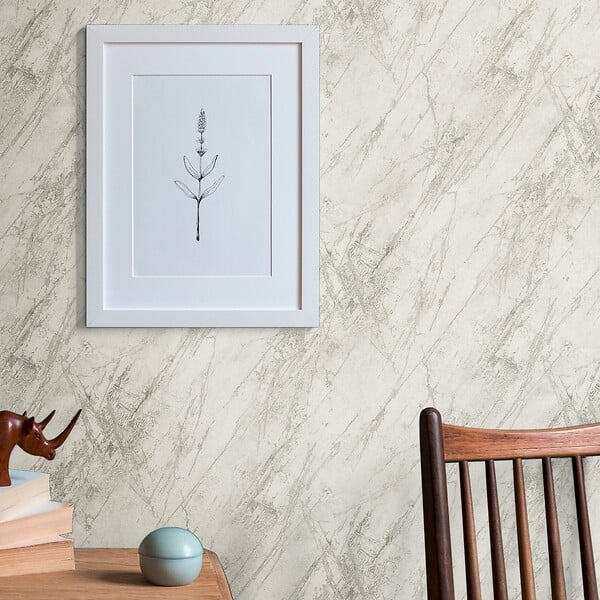 AS CREATION - Matiere arts gris clair - large