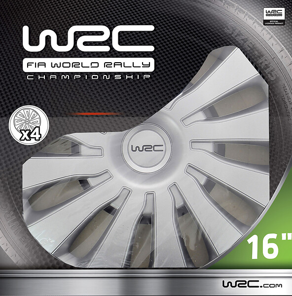 WRC - "WRC boîte 4 enjoliveurs 16"" Sepang" - large