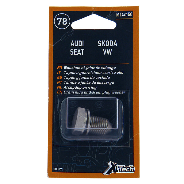 XLTECH - XLTECH 1 bouchon de vidange + 1 joint VAG M14 - large