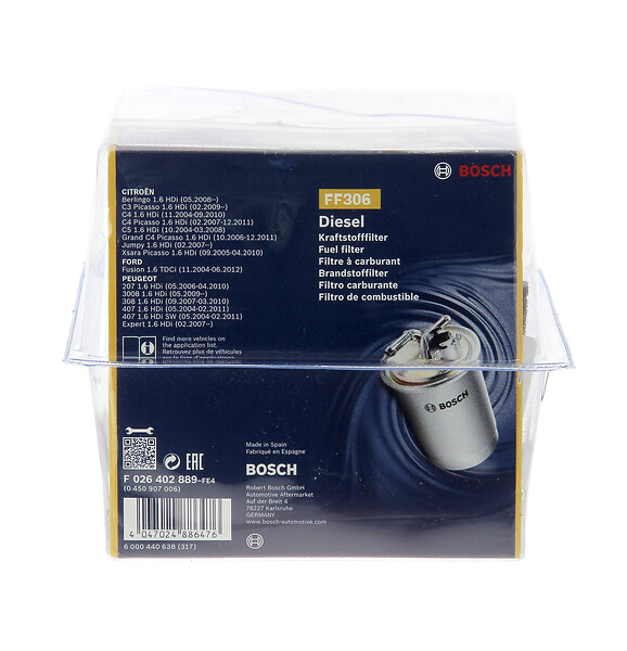 BOSCH - BOSCH filtre à gazole FF306 - large