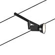 PAULMANN - Système Câbles Salt max5x10W GU5.3 Noir mat-Chrome 12V CC 60VA - vignette