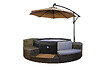 NETSPA - Spa NetSpa Octopus semi-rigide et mobilier - 4 à 6 personnes - vignette
