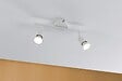 PAULMANN - Spots Carolina max.2x10W GU10 blanc dépoli 230V métal - vignette
