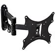 TECTAKE - Support mural TV 17"- 37" orientable et inclinable noir - vignette
