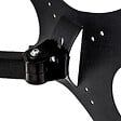 TECTAKE - Support mural TV 17"- 37" orientable et inclinable noir - vignette