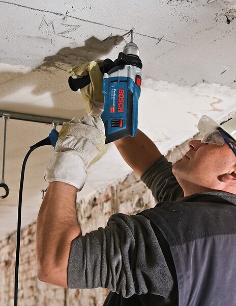BOSCH - Perceuse à percussion BOSCH 060114E500 - GSB 16 RE - 230V - large