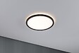 PAULMANN - Panneau LED Atria Shine D.293mm 16W 2000lm 3000K noir - vignette