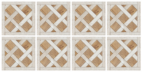VINYL WAY - Lot de 8 vinyl way 20x20 - vis 52424 - large