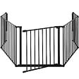 TECTAKE - Barrière de sécurité AGNI 5 panneaux avec portillon - vignette