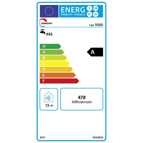 SANNOVER - Chauffe-eau électrique Instantané Sannover Lya 5,5 kW Monophasé avec robinet - large