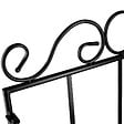 TECTAKE - Etagère pour plantes mosaïque 3 niveaux noir/blanc - vignette