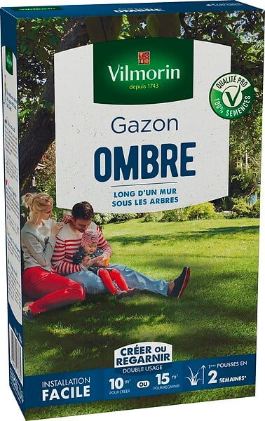 VILMORIN - Gazon Zones ombre - 250g - large