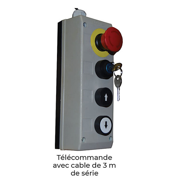 STOCKMAN - Table élévatrice électrique économique 380V 0,75kW capacité 1000 kg plateforme 1300 x 800 mm HWLC1000 Stockman - large