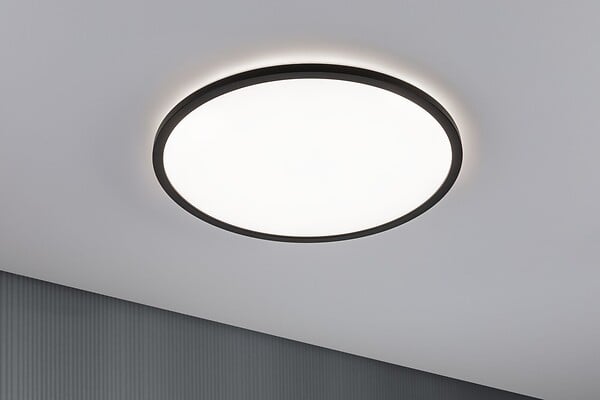 PAULMANN - Panneau LED Atria Shine D.420mm 22W 2800lm 4000K 3StepDim noir - large