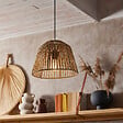 COREP - Suspension papier naturel Corep QUINTANA D29cm. - vignette