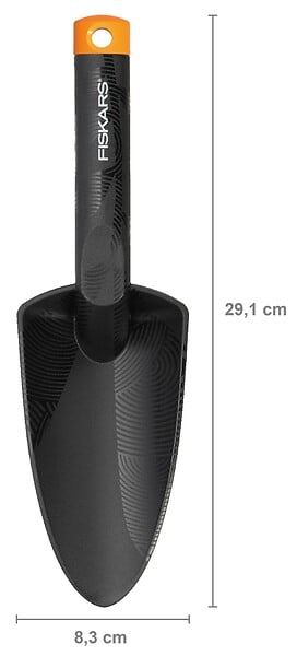 FISKARS - Déplantoir Solid bimatière - Petits Outils Sol - large