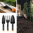 FISKARS - Déplantoir Solid bimatière - Petits Outils Sol - vignette