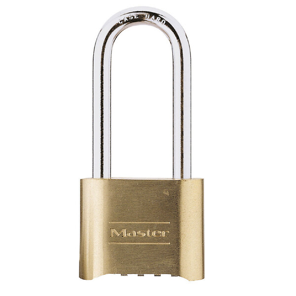 MASTER LOCK - Cadenas à combinaison en zinc et anse Longue 175EURDLH - large