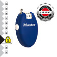 MASTER LOCK - Cadenas à combinaison avec câble rétractable 4603EURD - vignette