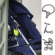 MASTER LOCK - Cadenas à combinaison avec câble rétractable 4603EURD - vignette
