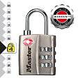 MASTER LOCK - Cadenas TSA 3 chiffres 30mm nickelé 4680EURDNKL - vignette