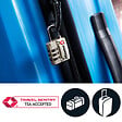 MASTER LOCK - Cadenas TSA 3 chiffres 30mm nickelé 4680EURDNKL - vignette