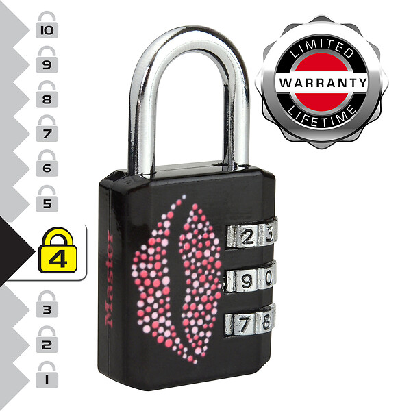 MASTER LOCK - Cadenas à combinaison programmable KISS 1509EURDKISS - large