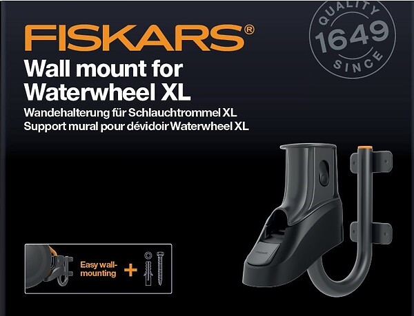 FISKARS - Fixation murale pour dévidoir XL - large