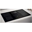 WHIRLPOOL - table de cuisson aspirante induction 83cm 4 feux 7500w noir - WVH92K/1 - vignette