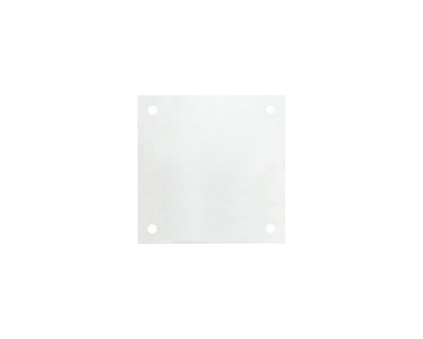 HERACLES - Plaque de propreté 90x65 PF inox poli F17 épaisseur 0,8mm - HERACLES - 35-0621-3650 - large