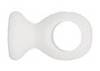 MOBOIS - 1 SUPPORT MONOBLOC COURT A OEIL 42MM AXE/MUR D.20mm LAQUE BLANC - vignette