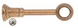 MOBOIS - 1 SUPPORT A OEIL RECOUPABLE 85-180MM AXE/MUR D.28mm DECOR CHENE - vignette