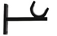 MOBOIS - 1 SUPPORT METAL BERCEAU 80MM AXE/MUR EASY FIX D.28mm NOIR MAT - vignette