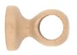 MOBOIS - 1 SUPPORT MONOBLOC COURT A OEIL 50MM AXE/MUR D.28mm DECOR CHENE CLAIR - vignette