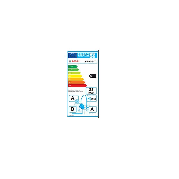 BOSCH - aspirateur sans sac 78db - bgc05aaa1 - large