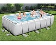 BESTWAY - Piscine tubulaire Power Steel - Rectangulaire - L404xH100xP201cm - vignette