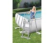 BESTWAY - Piscine tubulaire Power Steel - Rectangulaire - L404xH100xP201cm - vignette