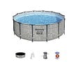 BESTWAY - Piscine tubulaire Steel Pro Max - Ronde - D427xH122cm - vignette