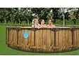BESTWAY - Piscine tubulaire Power Steel - Ronde - D549xH122cm - vignette