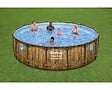 BESTWAY - Piscine tubulaire Power Steel SwimVista - Ronde - D488xH122cm - vignette