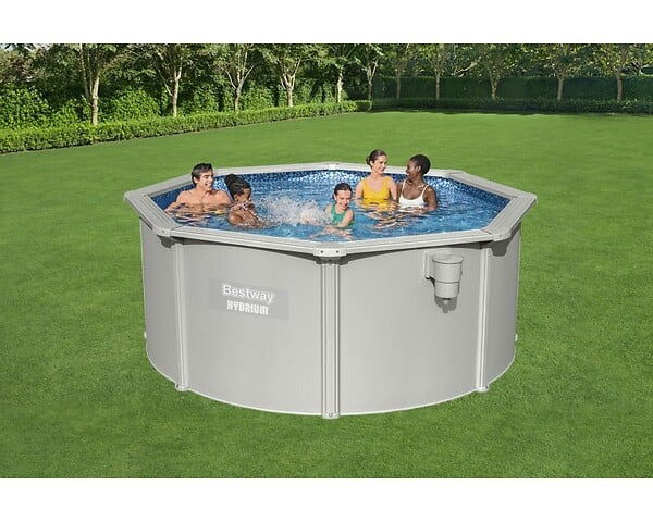 BESTWAY - Piscine hors sol en acier Hydrium - Octogonale - D300xH120cm - large
