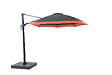 Parasol excentré - Acier et polyester - Bicolor Terracotta - 220g/m2 - vignette