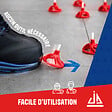 JD SYSTEME - Croisillons 1 mm seau de 250 pces  Pour carrelages de 8/25mm - vignette