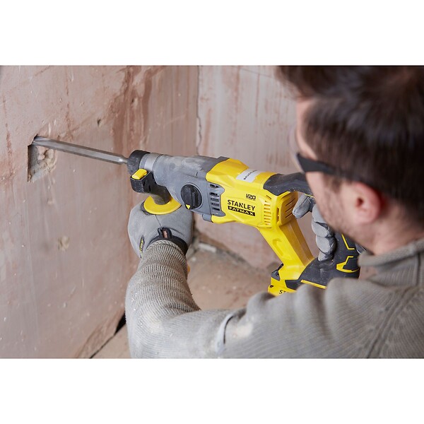 STANLEY Fatmax - V20 Perforateur SDS+ 2J BRUSHLESS Lithium 18V Sans batterie - large