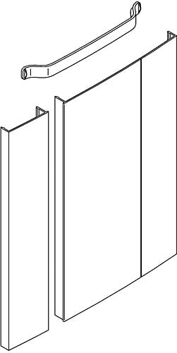 OBO BETTERMANN - Couvercle COFRALIS L 2500mm en PVC - OBO BETTERMANN - 6133454 - large
