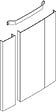 OBO BETTERMANN - Couvercle COFRALIS L 2500mm en PVC - OBO BETTERMANN - 6133454 - vignette